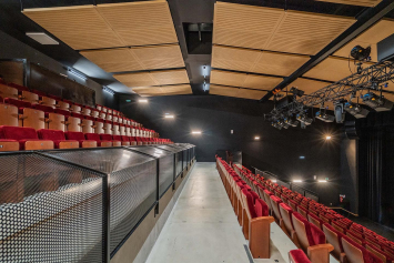 Pole culturel Jean Ferrat par Arc & Types architectes