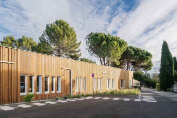 Batiment de l'ESAT à Montpellier
